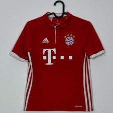 FC Bayern München Fußballtrikot Größe 152 adidas rot heim 16/17