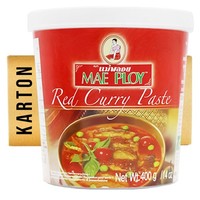 RED Curry Mae Ploy ThailäNdische Rote Currypaste 24X400G