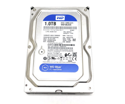 WD Blue WD10EZEX 1TB 7200 RPM 3.5'' SATA 6 Gb/s Hard Drive HDD