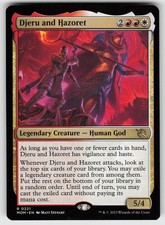 Djeru and Hazoret March of the Machine 221 R NM MTG