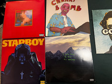 USED Hip Hop Vinyl Record Lot Kanye West Tyle...
