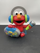VTG 2004 Mattel Sesame Street Elmo Sing with Elmo Talking Singing
