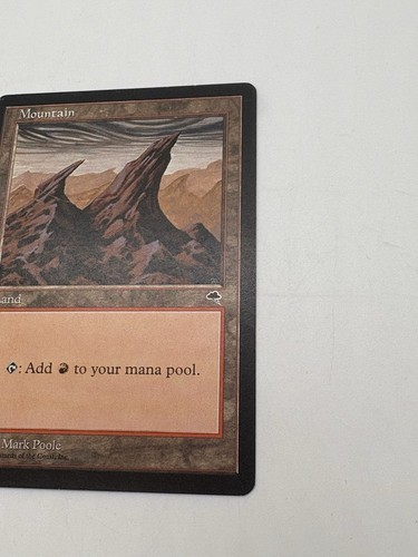 Magic The Gathering Mountain Tempest Land Common Vintage Add To Your Mana Pool - Picture 2 of 24