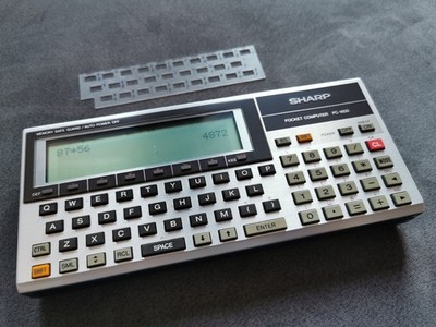 Sharp Poketcomputer, PC1600 aus Sammlungsauflösung, mit Zubehör, top Zustand!