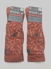 Wigwam Aria F3152 Sock 2 Pairs of socks picante Large Unisex USA Made