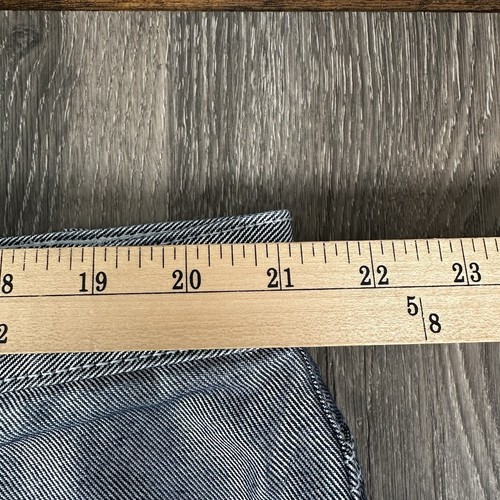 Vintage Zana Di Metallic Silver Jeans Women Size 24 42x31 Denim Baggy 90s Y2K - Picture 16 of 21