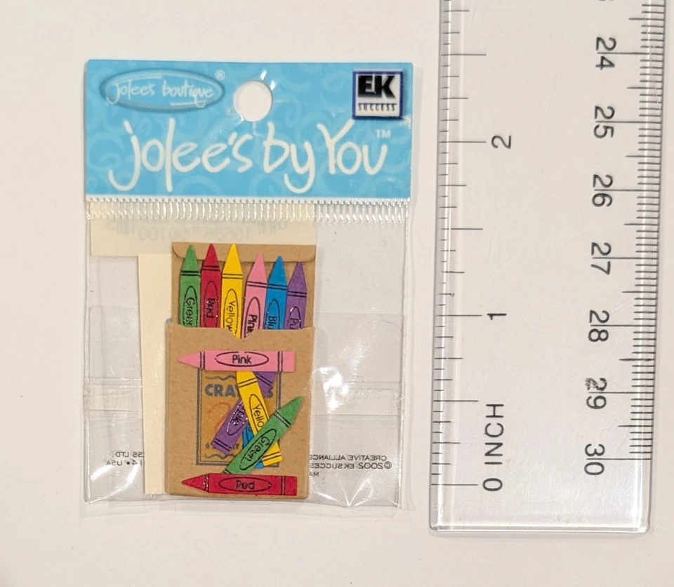 Box Of Crayons Jolee's By You Mini Scrapbooking Embellishments - Image 2 of 3