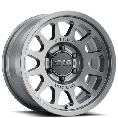 16x8 Method Wheels 703 Gloss Titanium Off-Road Rims (4pcs) A1