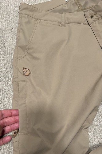 Fjallraven Abisko Capri Trouser Stretch Cargo Hiking Casual (US 32-33) EU 42 - Picture 11 of 12