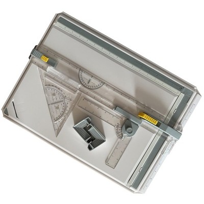 A3 Drafting Table Table Sliding Ruler Angle Adjustable Measuring System Portable
