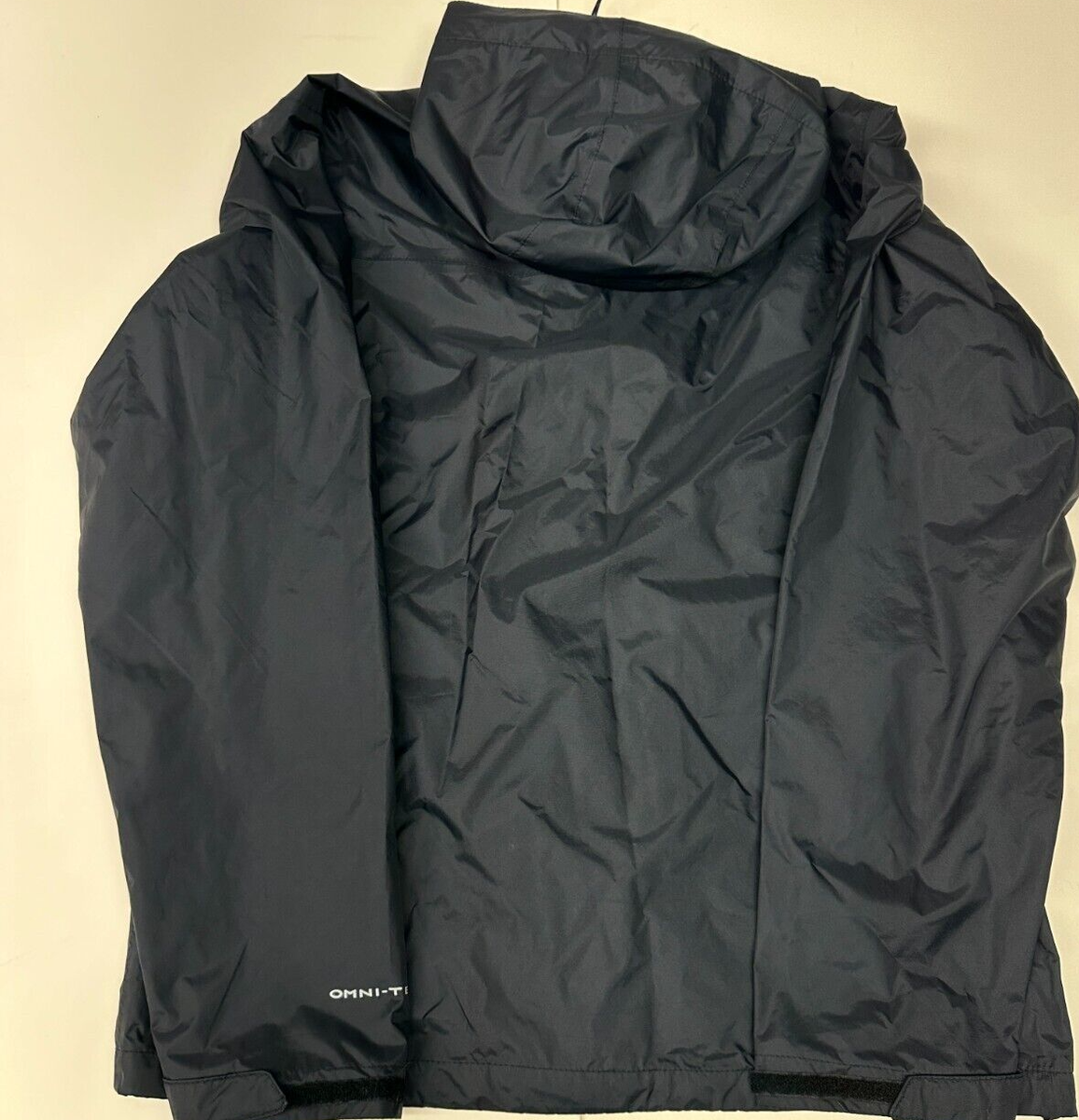 COLUMBIA Omni Tech Mens Black Size M Soft shell Full Zip Hooded