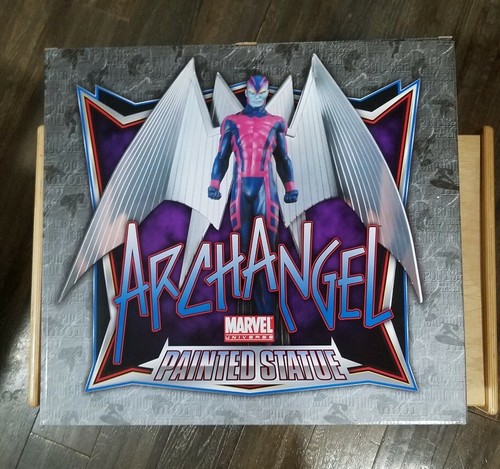 BOWEN Designs X-Men Archangel Statue MARVEL number 73/1000 pieces Rare - Picture 3 of 12