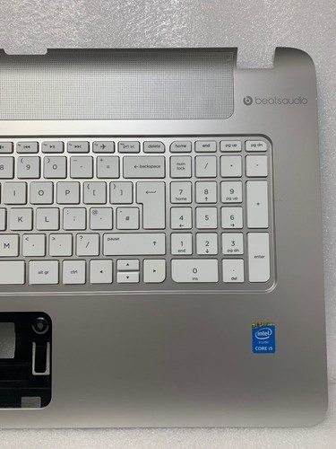 OOS WORKING HP Pavilion Core i5 17-F Palmrest Cover UK Keyboard ENGLISH - Bild 5 von 6