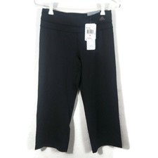 Adidas Climalite Women's adiFIT Slim Leg Pants Fitted Hip 25" X 20" Black XS New