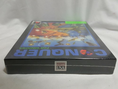 NEU (Lesen) Conquer für Windows PC Big Box Spiel VERSIEGELT Elpin Systems 3,5" & 5,25" - Bild 6 von 12