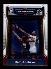 2020-21 Panini Optic Air Defense Insert BAM ADEBAYO #2 Miami Heat