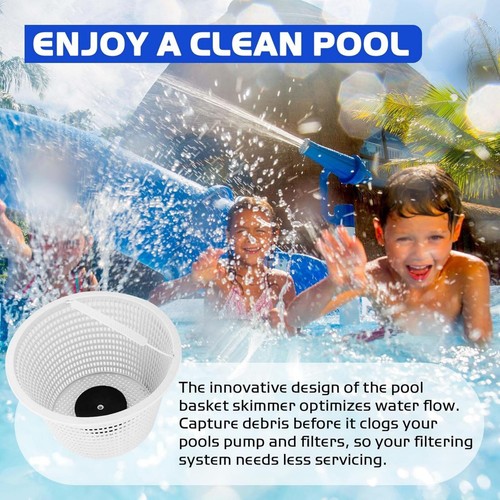 Pool Skimmer Basket Fits For B9, B-9 Skimmer Filter Baskets For Hayward SP1070 - Picture 19 of 23
