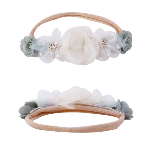 Baby Girls Headbands Flower Headband 6 Pcs Nylon Elastic Headbands Newborn Ha... - Picture 6 of 8