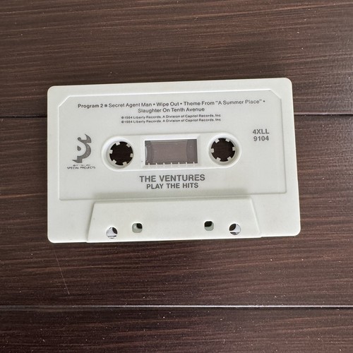 The Ventures Play The Hits Cassette Tape Walk, Don't Run Secret Agent Man - Picture 5 of 6