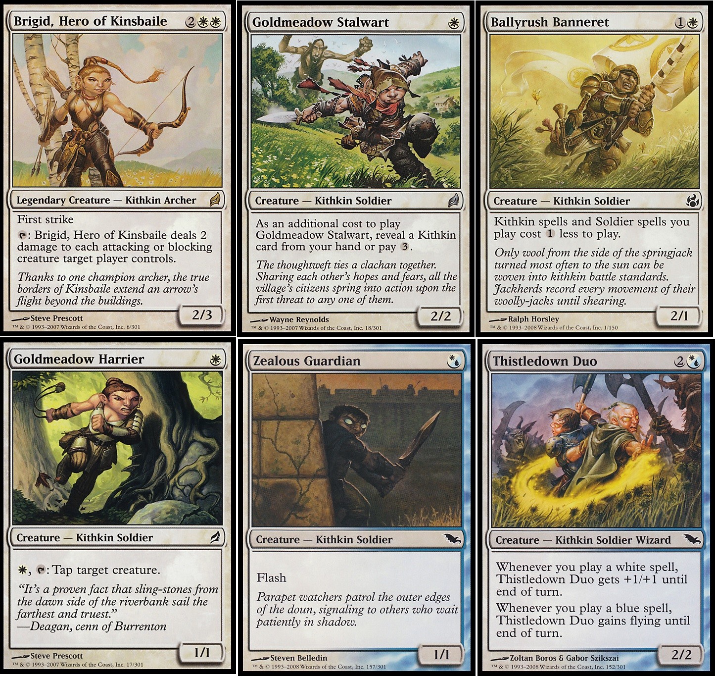 Killer Kithkin MTG Deck with Brigid Kinsbaile - 60 Harbinger Magic Gathering Cards