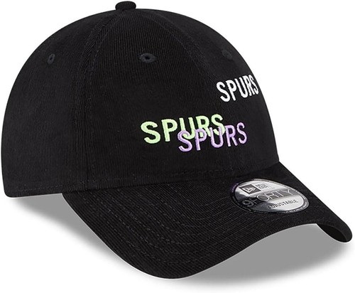 Tottenham Hotspurs New Era 9FORTY Logo Adjustable Baseball Cap Unisex Black - Picture 2 of 5