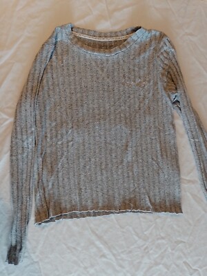 Ladies Top Primark Size S Loungewear Grey 19332