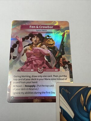 Altered TCG Single Card Foil Lyra Hero  Unscanned Fen & Crowbar