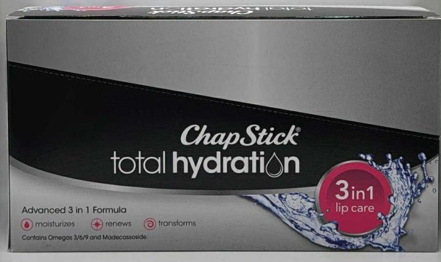 12PK Chapstick полное увлажнение 3 в 1 уход за губами ~ успокаивающий оазис ~ 0,12 унций EA ~ новый - Изображение 3 из 4