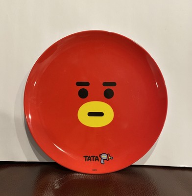 Bts Bt21 Line Friends Official Goods Character Dish Plate Tata V Taehyung Usa Ebay