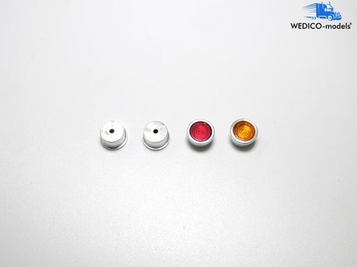 Juego de portalámparas de aluminio modelos WEDICO - Imagen 3 de 4