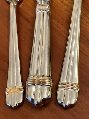 Towle Georgian House AMANTE GOLD 18/8 Korea Stainless Towle Georgian House AMANTE GOLD 18/8 Korea Stainless
