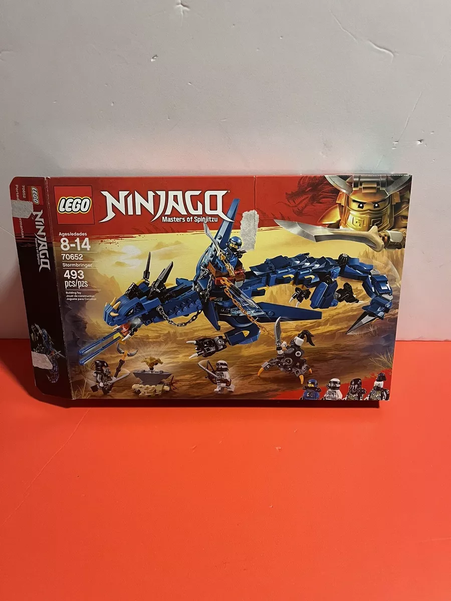 LEGO 70652 Ninjago Stormbringer Lightning Dragon Hunter Box And