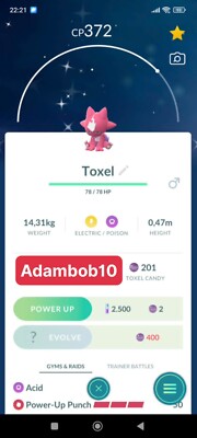 Pokemon Shiny Espurr F Or M - TRA'DE 20k Dust GO - Read Item Description - Foto 12