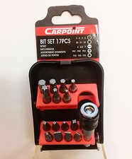 Carpoint 06.410.52 bit SET 17PCS 0641052 BITSET T10 - T20 PH1 - PH3 S0 - S2