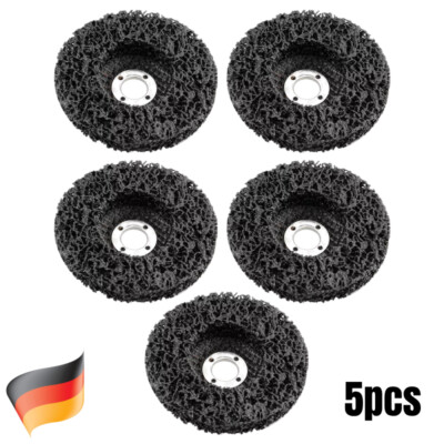 5x CSD Schleifscheibe 100mm - CSD Reinigungsscheibe für Flex und Winkelschleifer