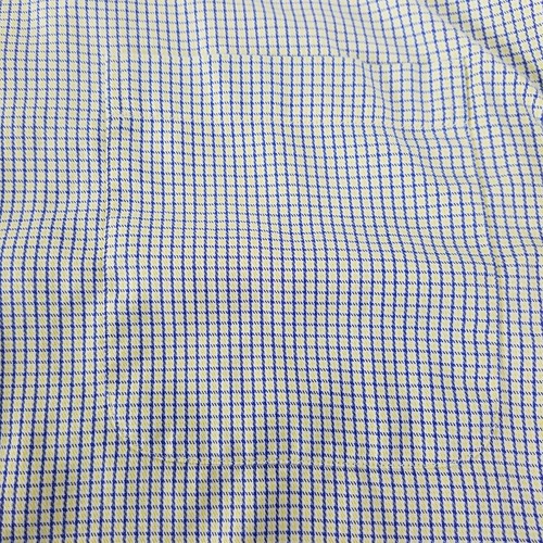 Lincs David Chu Shirt Mens XXL Yellow Blue Long Sleeve Pocket Collared Button Up - Picture 11 of 14