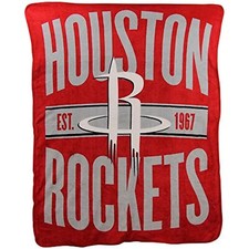 NBA Clear Out Super Soft Plush Throw Blanket (Houston Rockets)