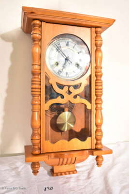 Regulator Wanduhr Mit Pendel Holz Wanduhr Pendeluhr Regulator Uhr