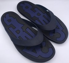 Campir Flip Flops Unisex Rubber Blue/Black Beach Thong EUR39 USMen6.5 Women8 NEW