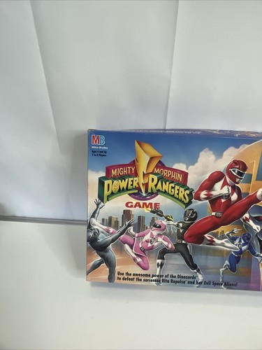 MIGHTY MORPHIN GO GO POWER RANGERS BOARD GAME 1993 COMPLETE SET MILTON BRADLEY - Picture 2 of 11