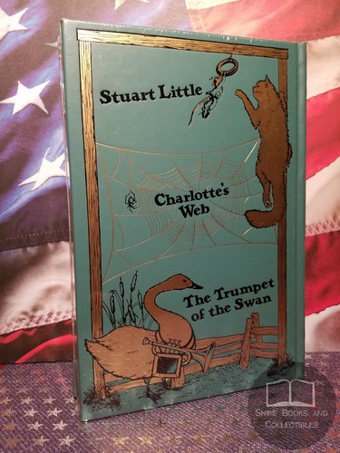 NEW SEALED Charlotte's Web by E B White Bonded Leather Edition RARE Size Ed OOP - Picture 2 of 4