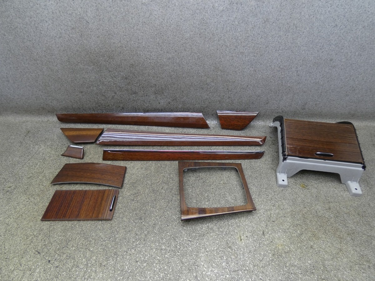 Holzdekor Blende Zierleiste Armaturenbrett Mercedes W207 C207 E220 