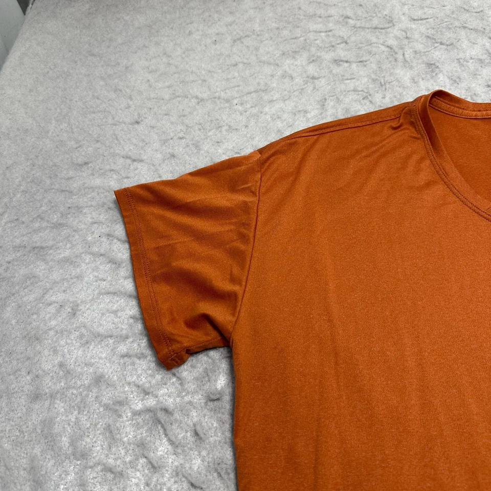 Camiseta REI Co-op Sahara laranja gola redonda manga curta feminina tamanho pequeno P - Imagem 3 de 4