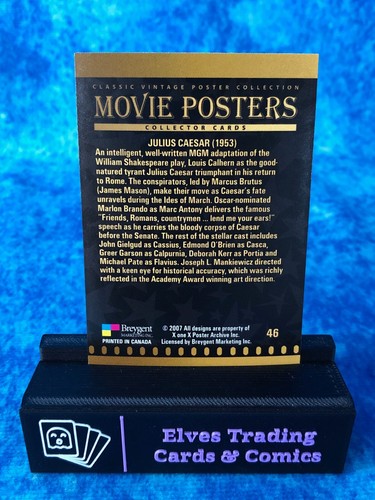 Filmposter: Klassische Vintage Postersammlung EINZELNE Nicht-Sport Sammelkarte - Bild 80 von 124