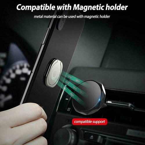 Universal 360 Cell Phone Holder Stand Rotating Ultrathin Finger Grip E8R2 - Zdjęcie 2 z 16