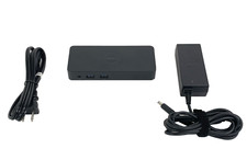 Genuine Dell D1000 USB 3.0 Dual Display Support Docking Station w/ AC Adapter