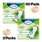 60 TENA Lady NORMAL Incontinence Pads Highly Absorbent Pad for Women 2 x 30 Pack