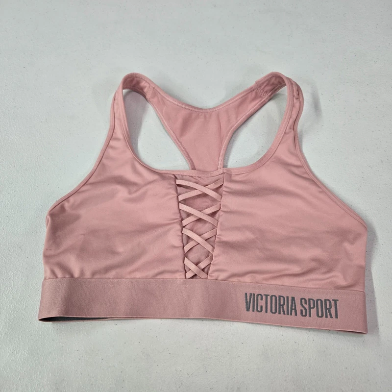 victoria-secret-vs the player racerback lace up tank-bra