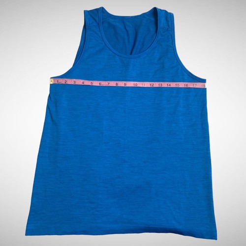 Lululemon Tank Top Womens Blue Work Out Medium Shirt Yoga Gym Workout Sleeveless - Picture 4 of 6