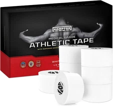 | as Seen on Shark Tank | Original Sports Medical Athletic Tape (8-Pack) | 45Ft 